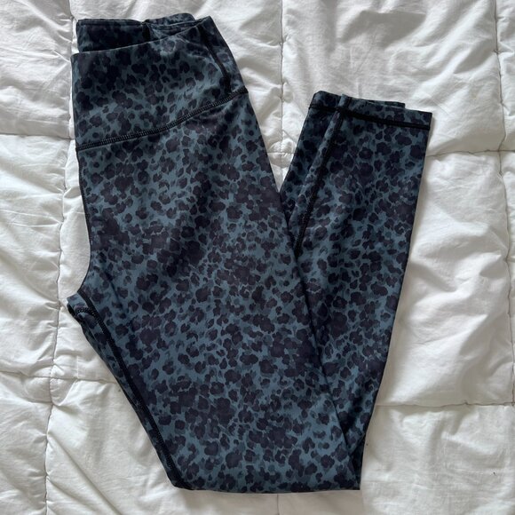 Anthropologie All Fenix High Rise Leopard Print Leggings - Picture 1 of 4